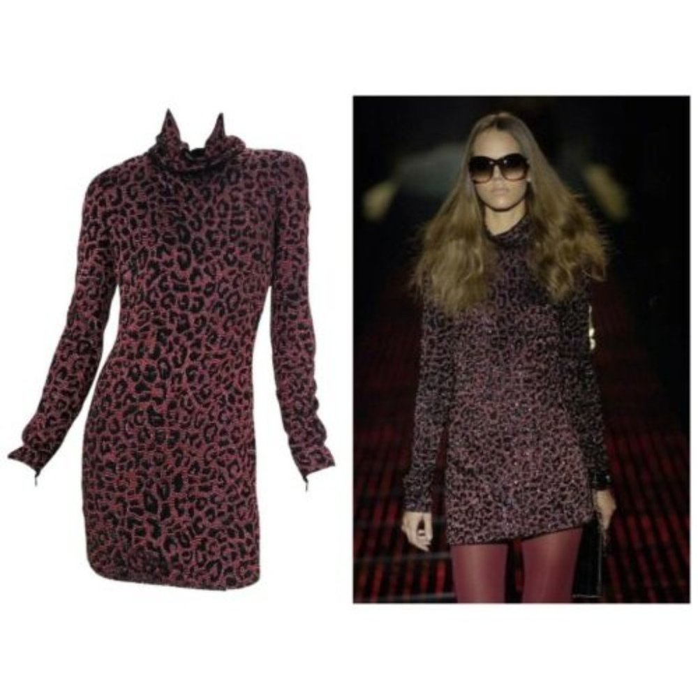 F/W 2006 Vintage Gucci embellished mini dress